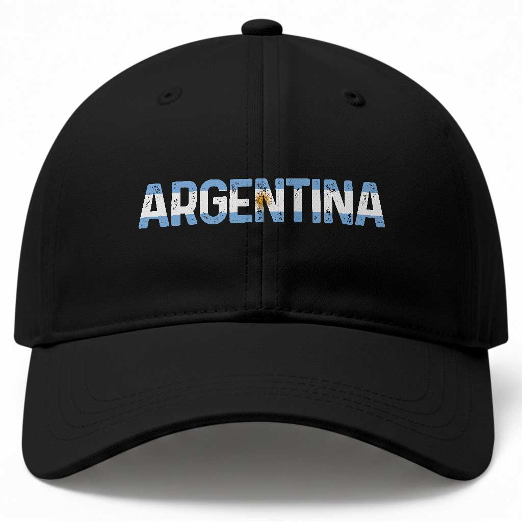 Vintage Argentina Flag Retro Argentinian Baseball Cap