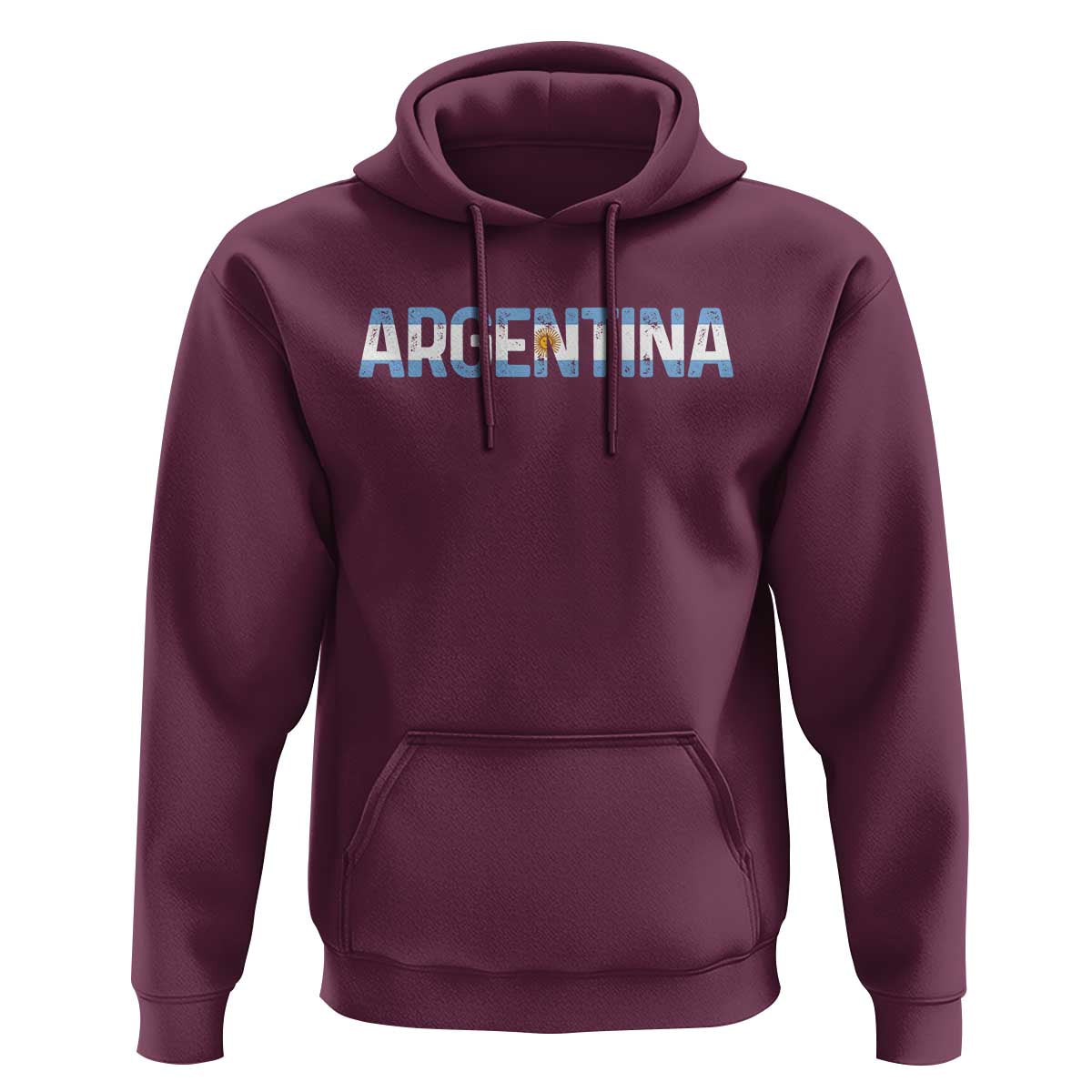 Vintage Argentina Flag Retro Argentinian Hoodie