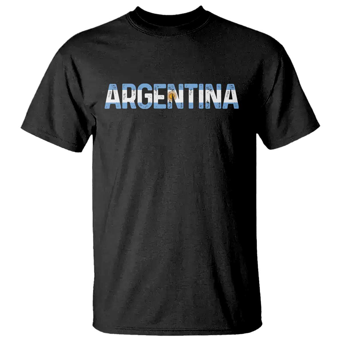Vintage Argentina Flag Retro Argentinian T Shirt