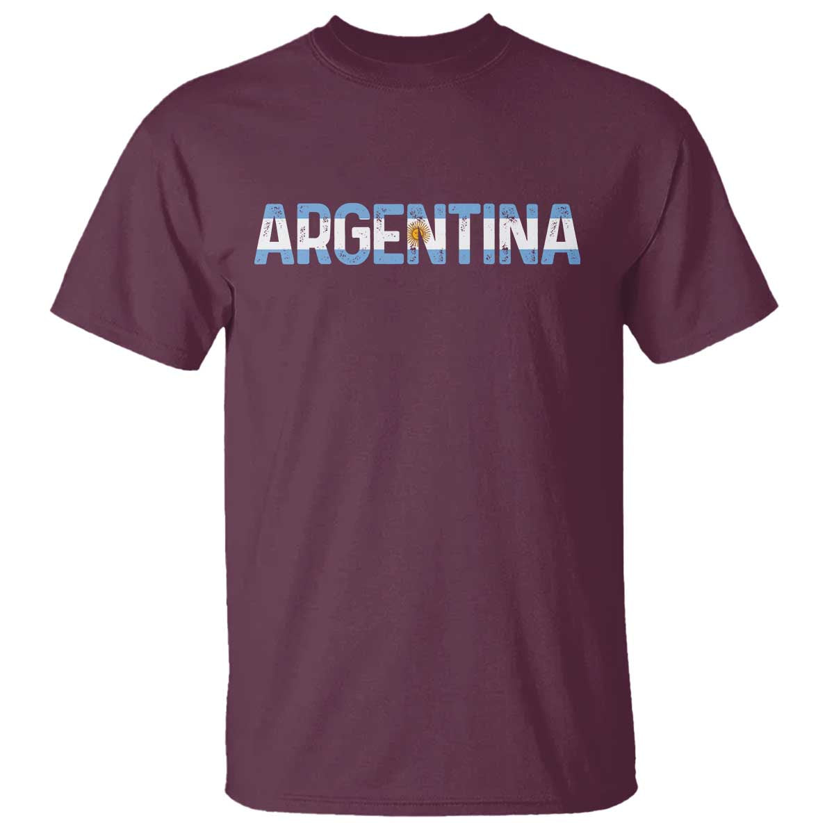 Vintage Argentina Flag Retro Argentinian T Shirt