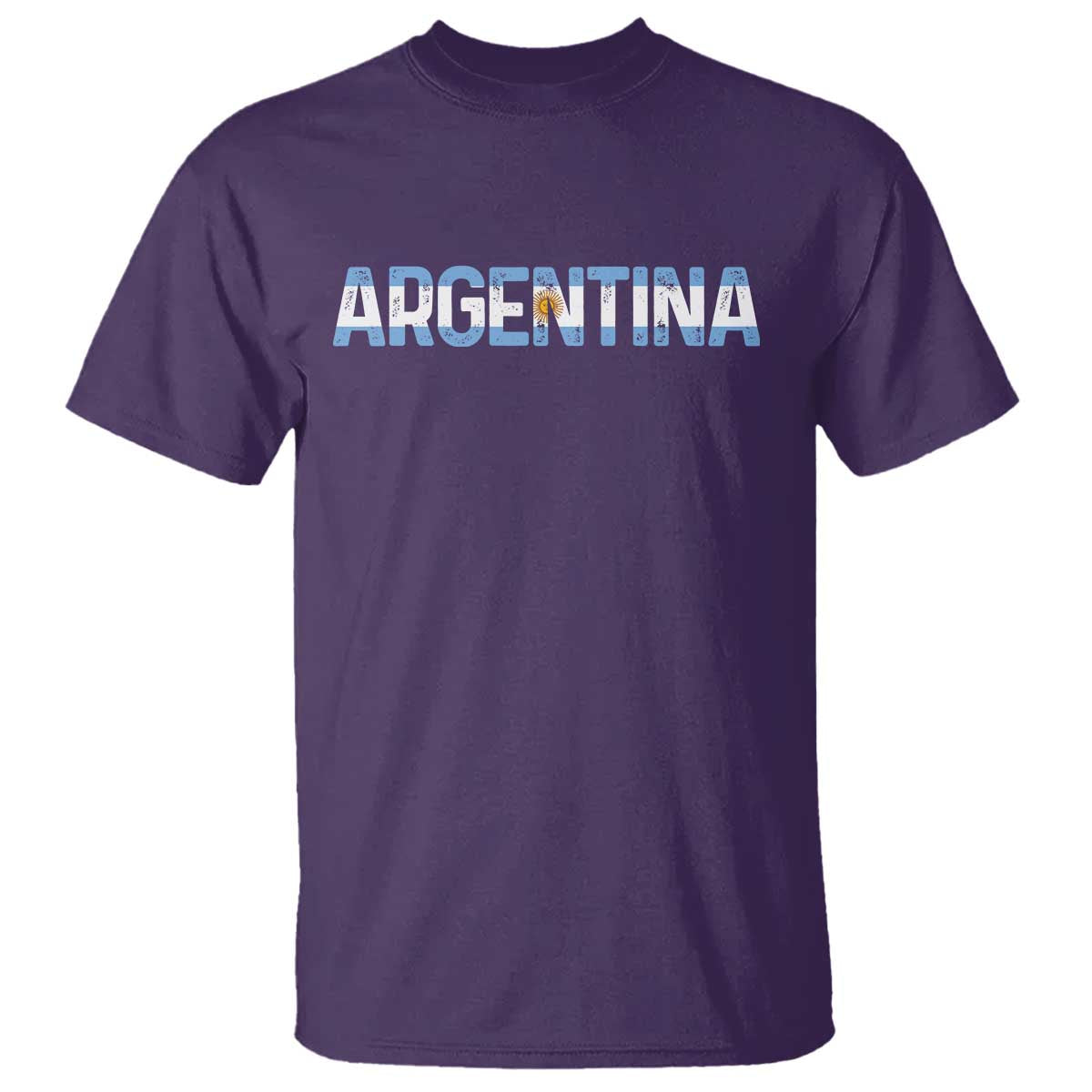 Vintage Argentina Flag Retro Argentinian T Shirt