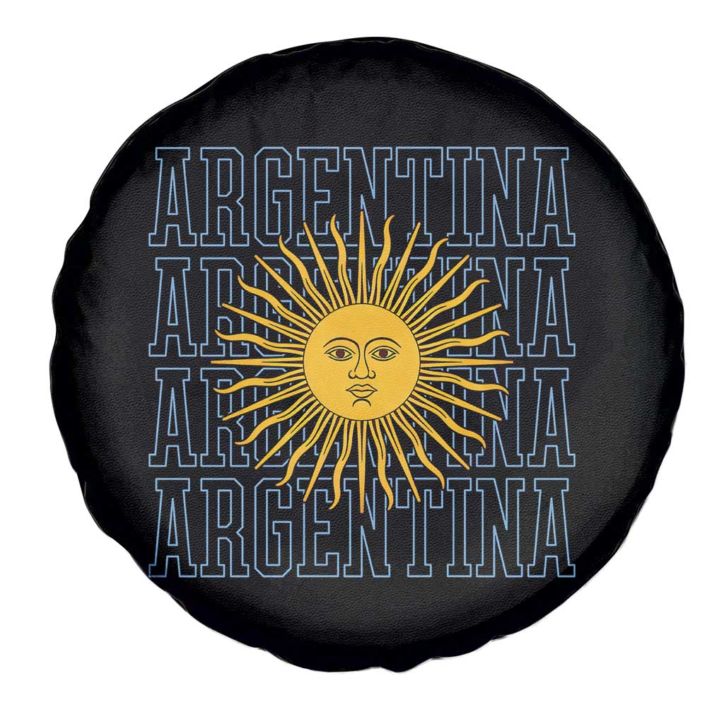 Sol de Mayo Argentina Flag Argentinian Sun Spare Tire Cover