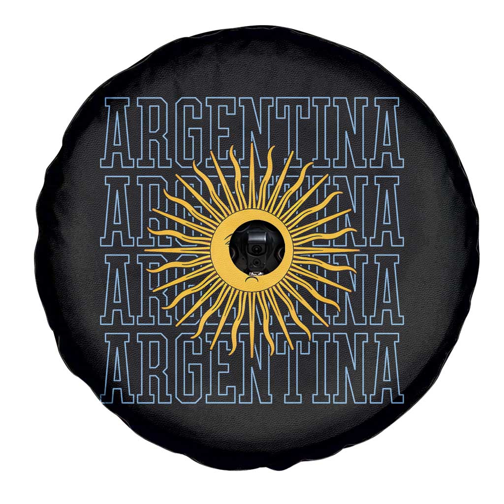 Sol de Mayo Argentina Flag Argentinian Sun Spare Tire Cover