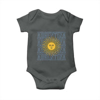 Sol de Mayo Argentina Flag Argentinian Sun Baby Onesie