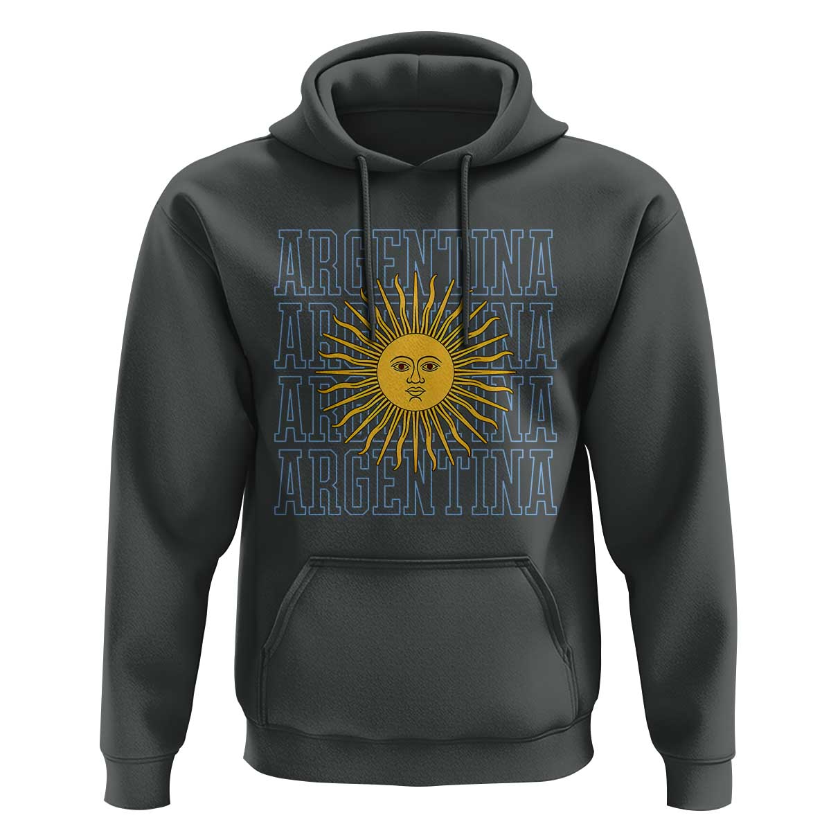 Sol de Mayo Argentina Flag Argentinian Sun Hoodie
