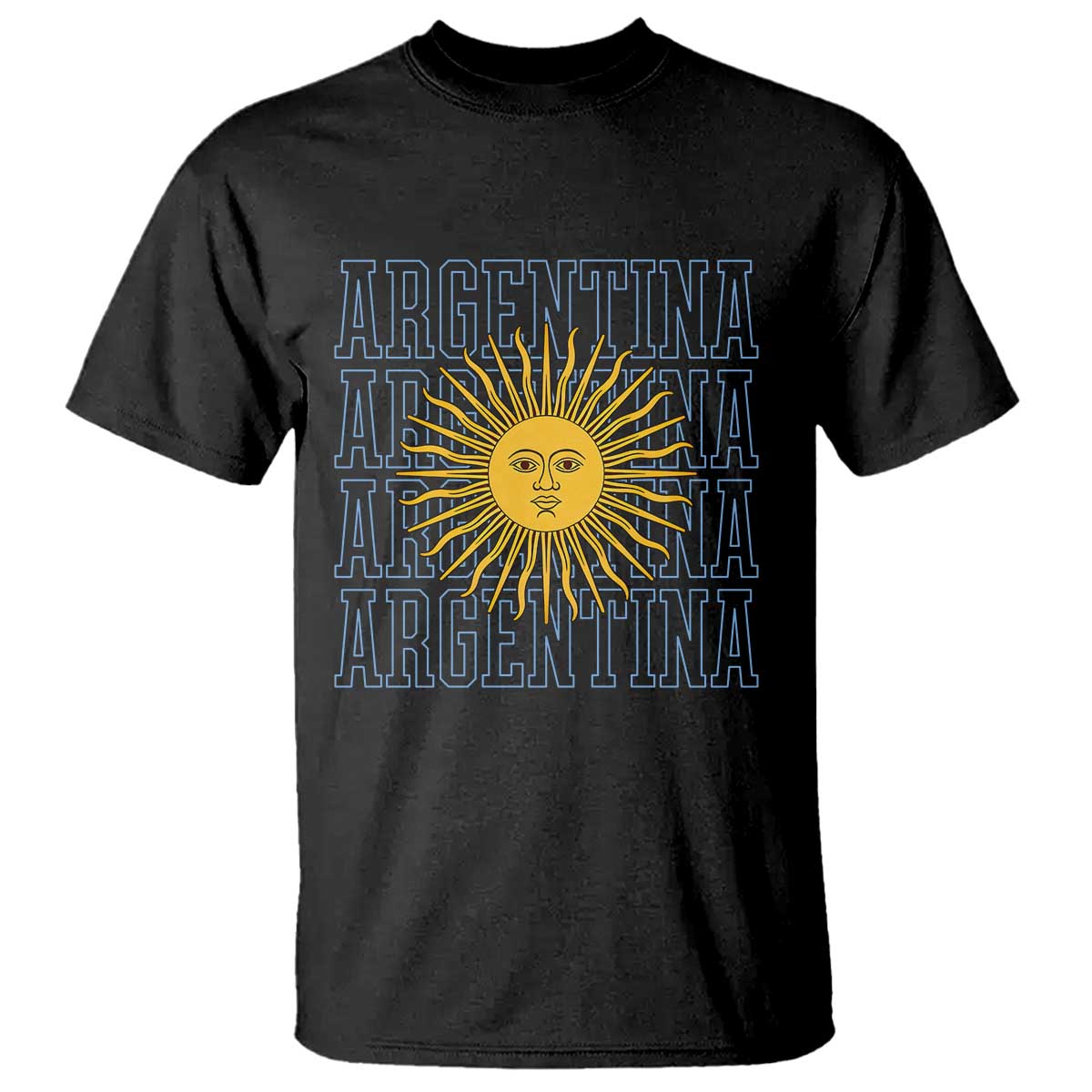 Sol de Mayo Argentina Flag Argentinian Sun T Shirt