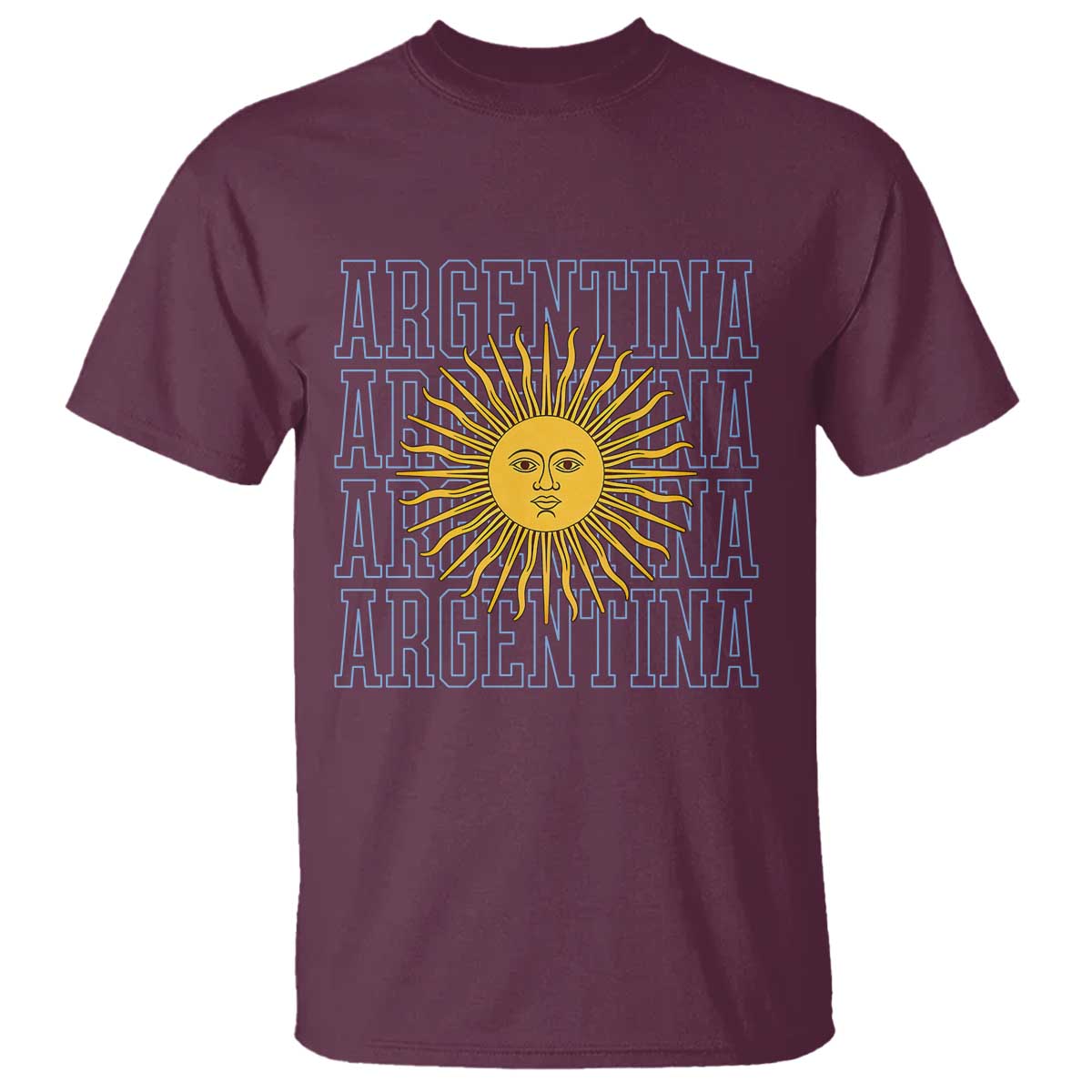 Sol de Mayo Argentina Flag Argentinian Sun T Shirt