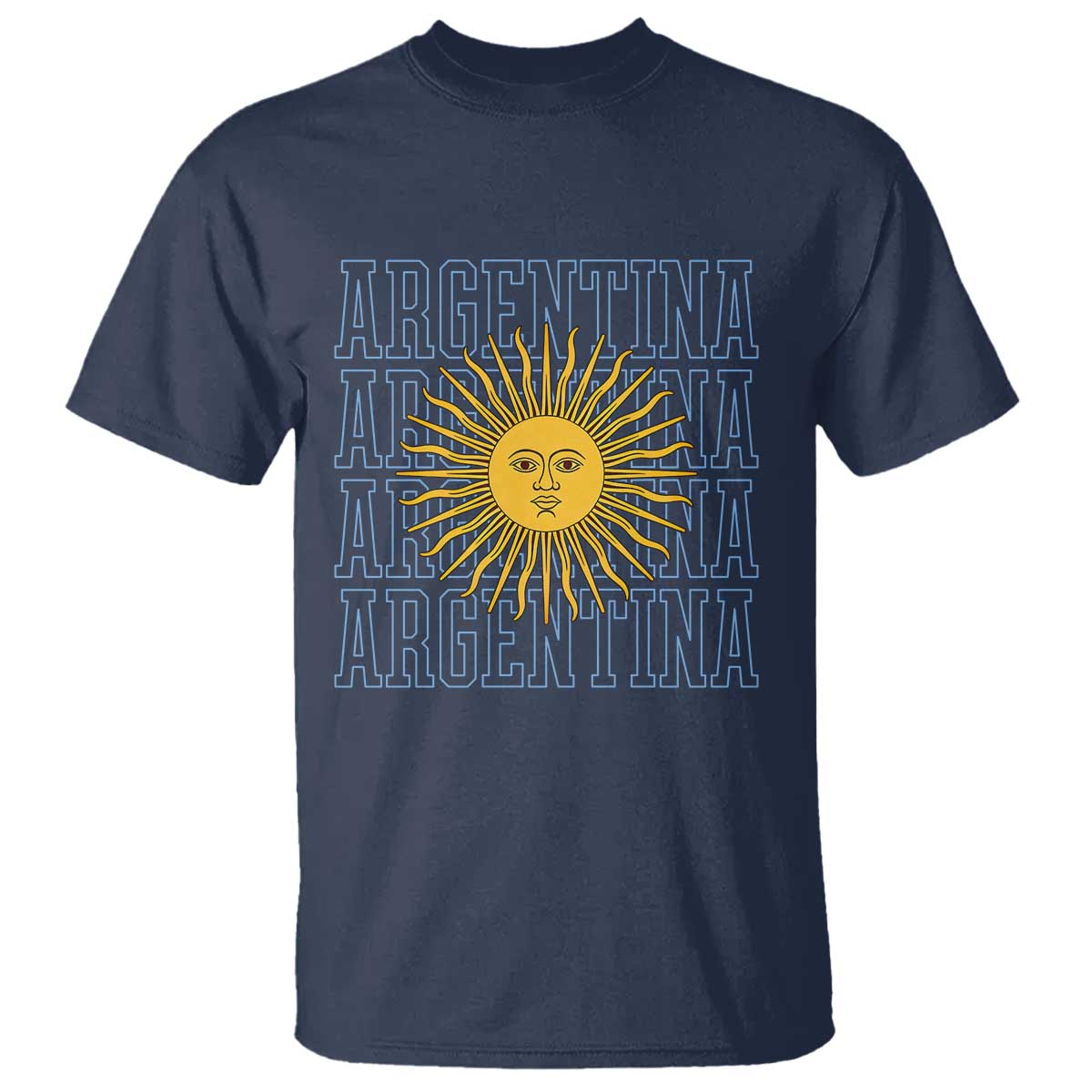 Sol de Mayo Argentina Flag Argentinian Sun T Shirt