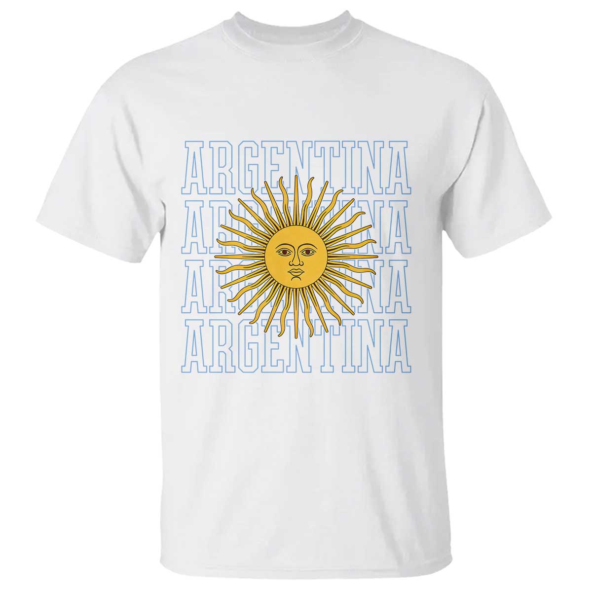 Sol de Mayo Argentina Flag Argentinian Sun T Shirt