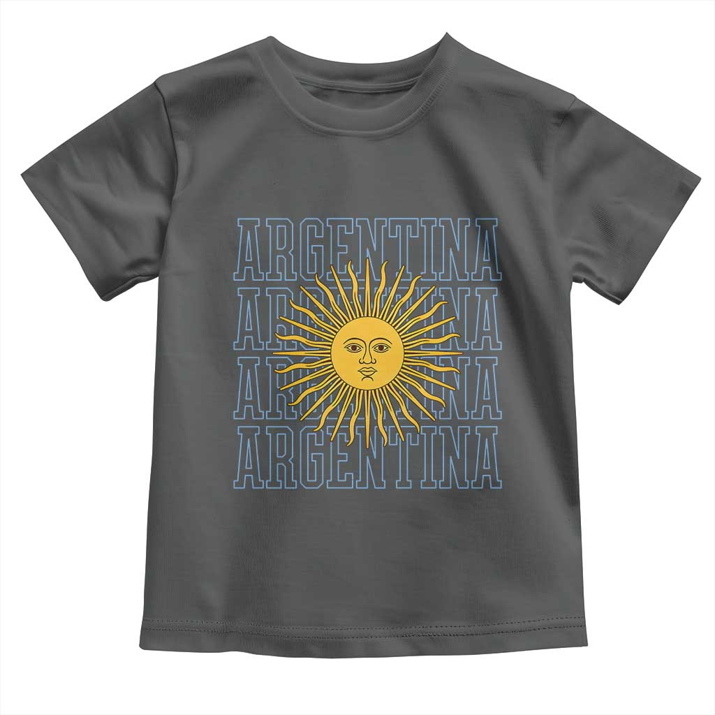 Sol de Mayo Argentina Flag Argentinian Sun Toddler T Shirt
