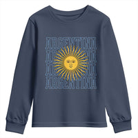 Sol de Mayo Argentina Flag Argentinian Sun Youth Sweatshirt