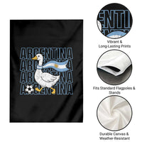 Argentina Soccer Football Garden Flag Silly Goose Argentinian Flag Fan Supporter