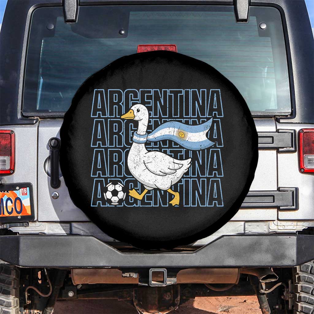 Argentina Soccer Football Spare Tire Cover Silly Goose Argentinian Flag Fan Supporter