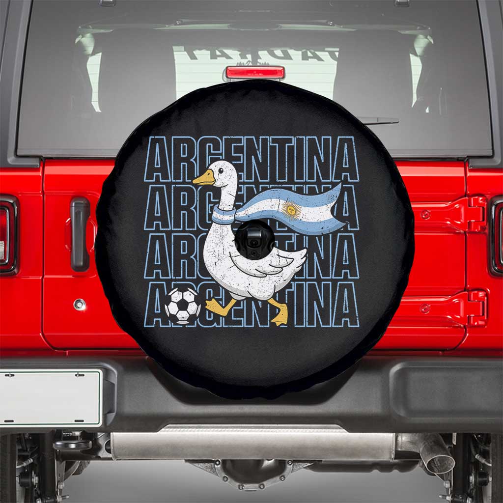 Argentina Soccer Football Spare Tire Cover Silly Goose Argentinian Flag Fan Supporter