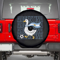 Argentina Soccer Football Spare Tire Cover Silly Goose Argentinian Flag Fan Supporter