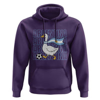 Argentina Soccer Football Hoodie Silly Goose Argentinian Flag Fan Supporter