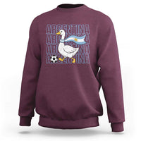Argentina Soccer Football Sweatshirt Silly Goose Argentinian Flag Fan Supporter