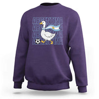 Argentina Soccer Football Sweatshirt Silly Goose Argentinian Flag Fan Supporter