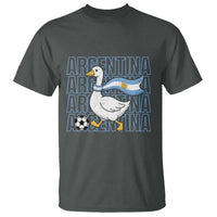 Argentina Soccer Football T Shirt Silly Goose Argentinian Flag Fan Supporter
