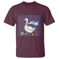 Argentina Soccer Football T Shirt Silly Goose Argentinian Flag Fan Supporter