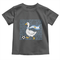 Argentina Soccer Football Toddler T Shirt Silly Goose Argentinian Flag Fan Supporter