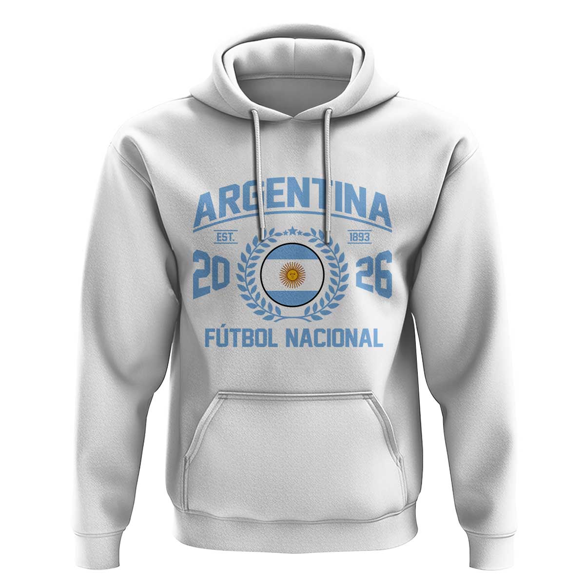 Argentina 2026 Soccer Football Fan Argentinian Flag Hoodie