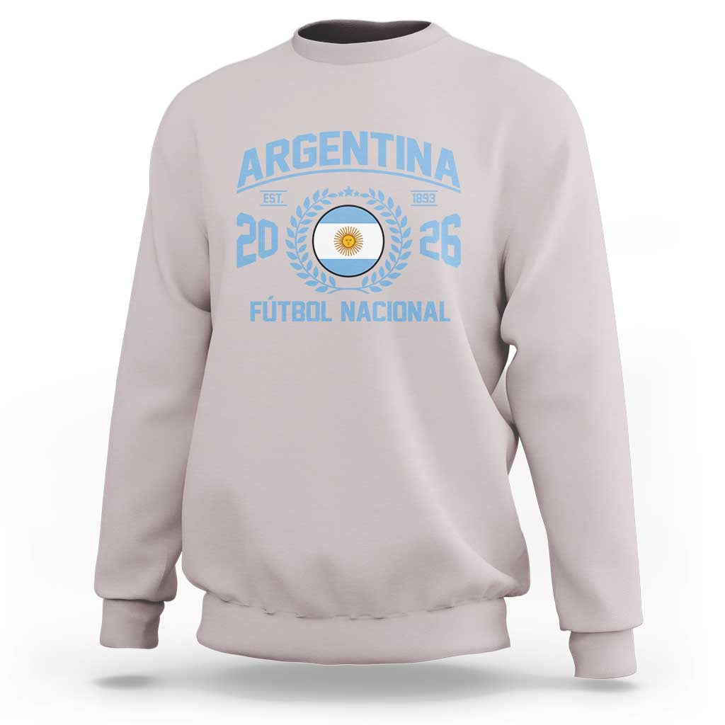 Argentina 2026 Soccer Football Fan Argentinian Flag Sweatshirt