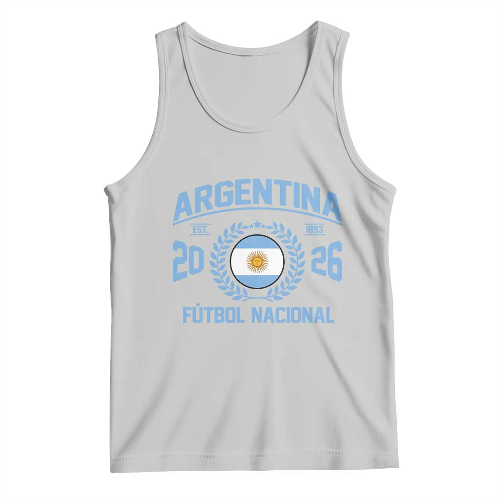 Argentina 2026 Soccer Football Fan Argentinian Flag Tank Top