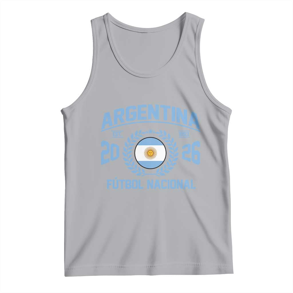 Argentina 2026 Soccer Football Fan Argentinian Flag Tank Top