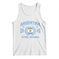 Argentina 2026 Soccer Football Fan Argentinian Flag Tank Top