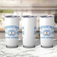 Argentina 2026 Soccer Football Fan Argentinian Flag Tumbler Cup