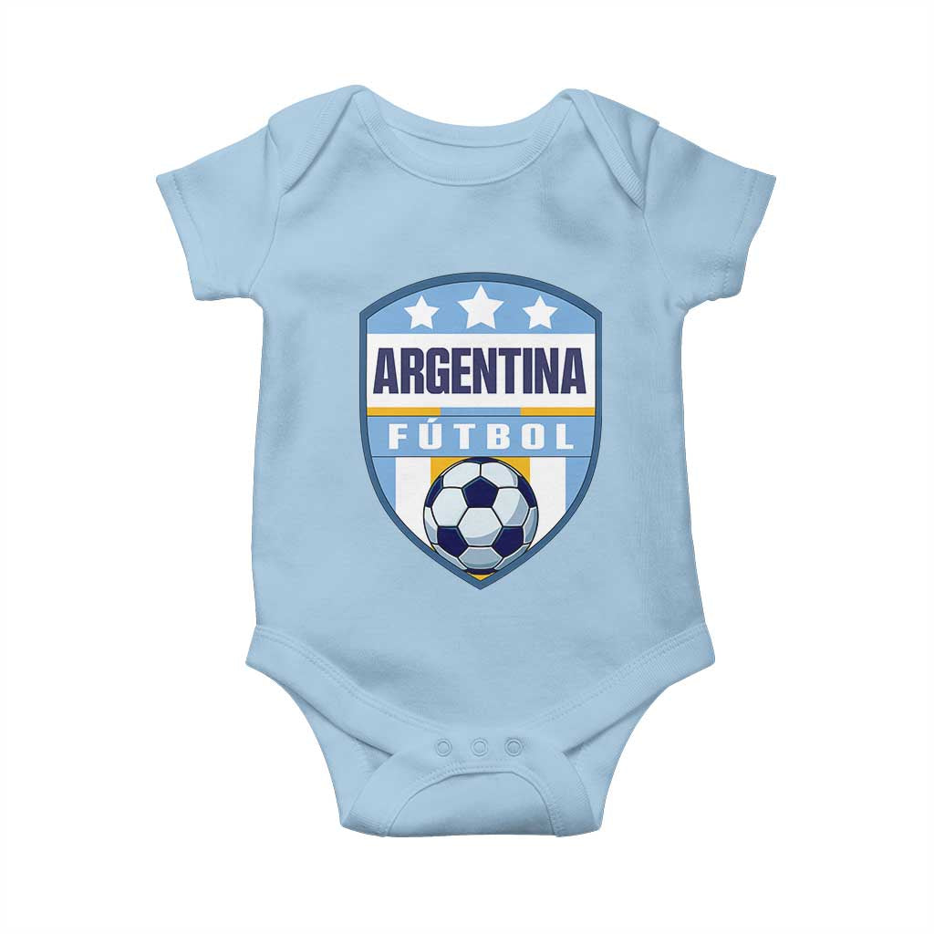 Argentina Soccer Football Baby Onesie Argentinian Football Game Day Supporter