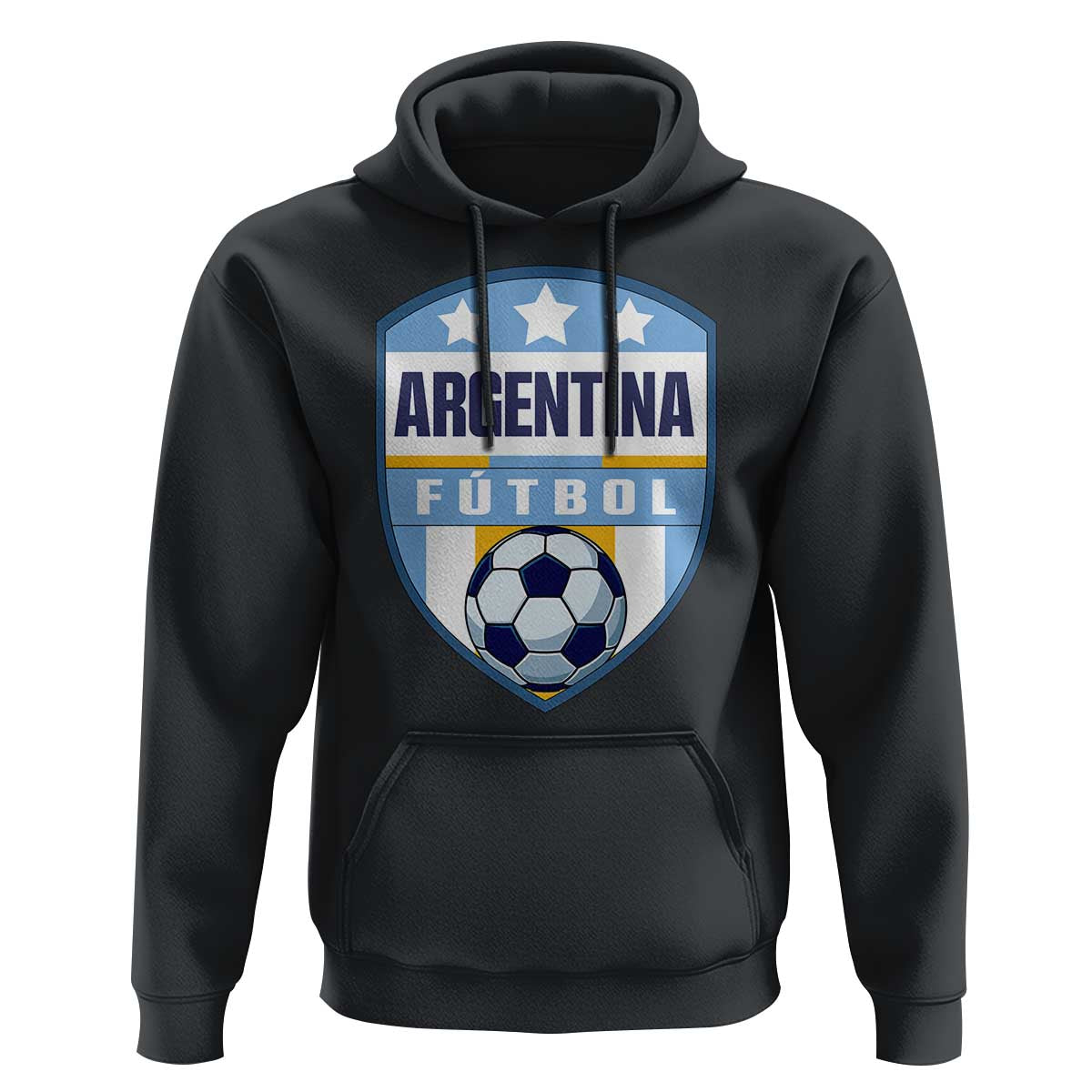 Argentina Soccer Football Hoodie Argentinian Football Game Day Supporter