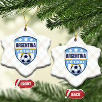 Argentina Soccer Football Ceramic Ornament Argentinian Football Game Day Supporter