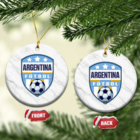 Argentina Soccer Football Ceramic Ornament Argentinian Football Game Day Supporter