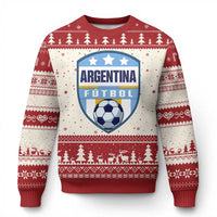 Argentina Soccer Football Ugly Christmas Sweater Argentinian Football Game Day Supporter