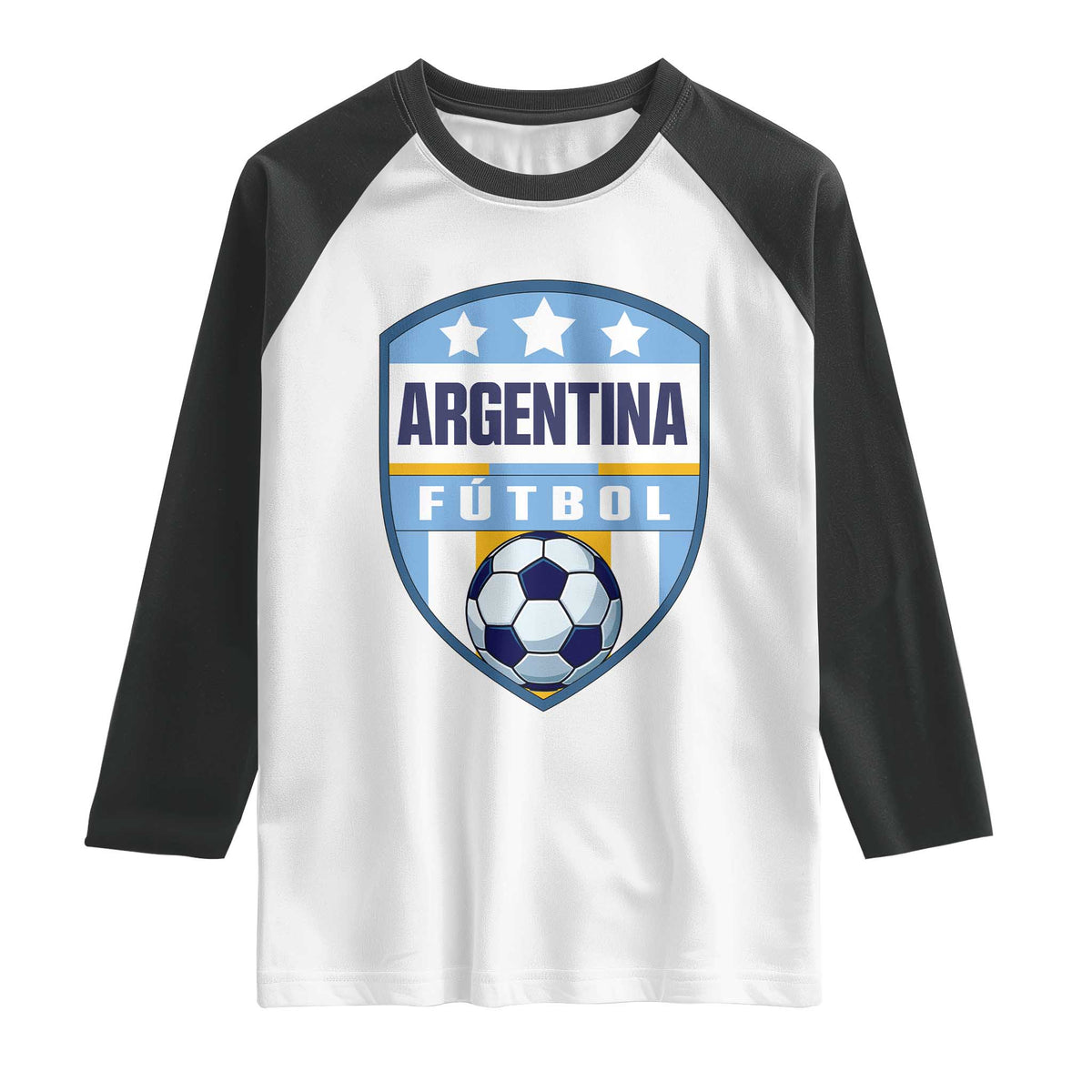 Argentina Soccer Football Raglan Shirt Argentinian Football Game Day Supporter