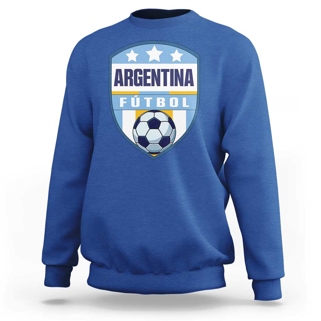 Argentina Soccer Football Sweatshirt Argentinian Football Game Day Supporter