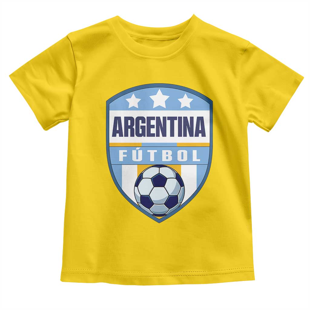 Argentina Soccer Football Toddler T Shirt Argentinian Football Game Day Supporter