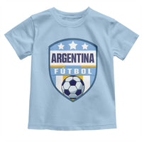 Argentina Soccer Football Toddler T Shirt Argentinian Football Game Day Supporter