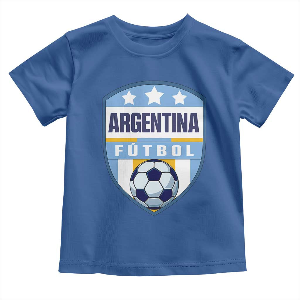 Argentina Soccer Football Toddler T Shirt Argentinian Football Game Day Supporter