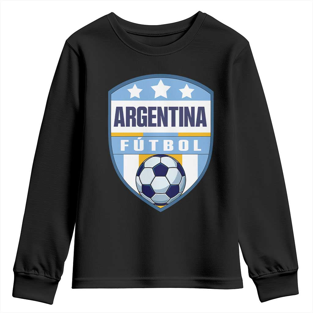 Argentina Soccer Football Youth Sweatshirt Argentinian Football Game Day Supporter