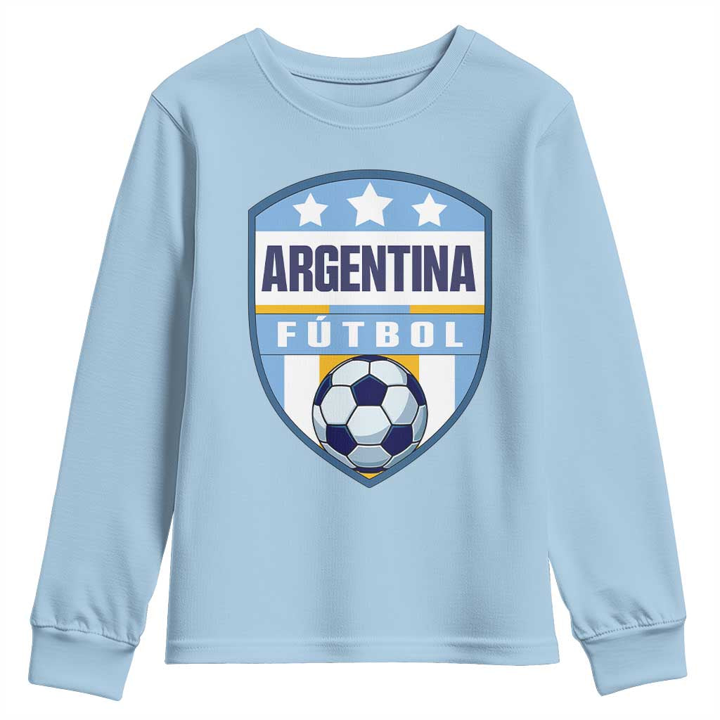 Argentina Soccer Football Youth Sweatshirt Argentinian Football Game Day Supporter
