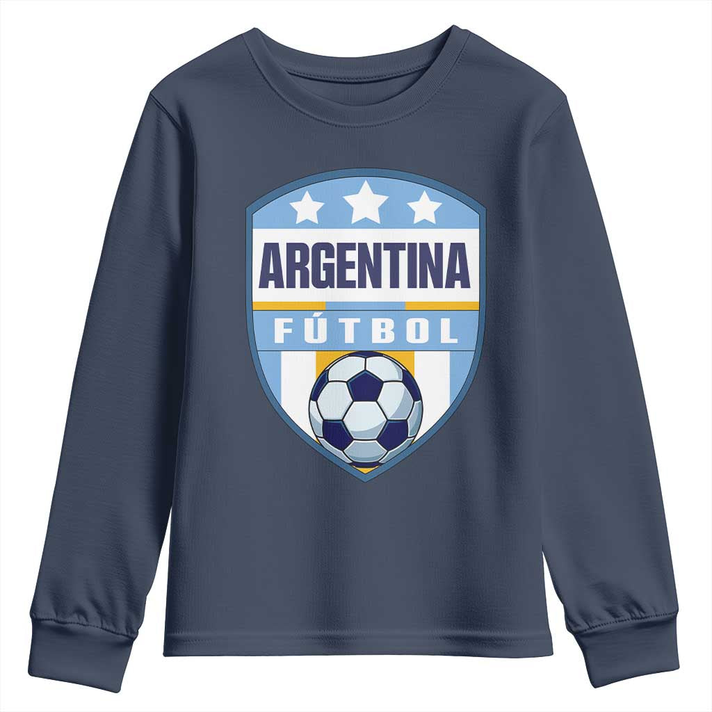 Argentina Soccer Football Youth Sweatshirt Argentinian Football Game Day Supporter