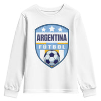 Argentina Soccer Football Youth Sweatshirt Argentinian Football Game Day Supporter