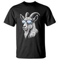 Cool Goat With Sunglasses Argentinian Flag T Shirt Argentina Soccer Football Game Day Supporter