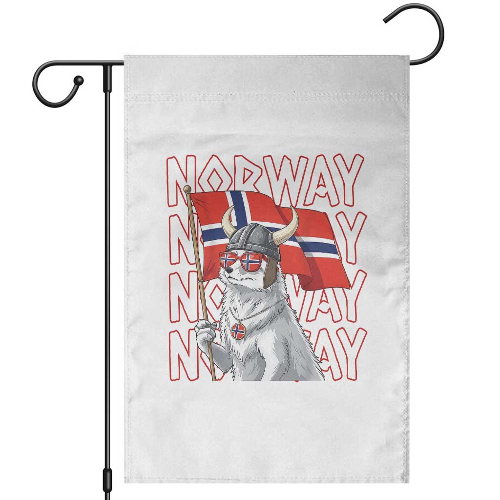 Norwegian Forest Cat Norway Flag Norge Pride Garden Flag