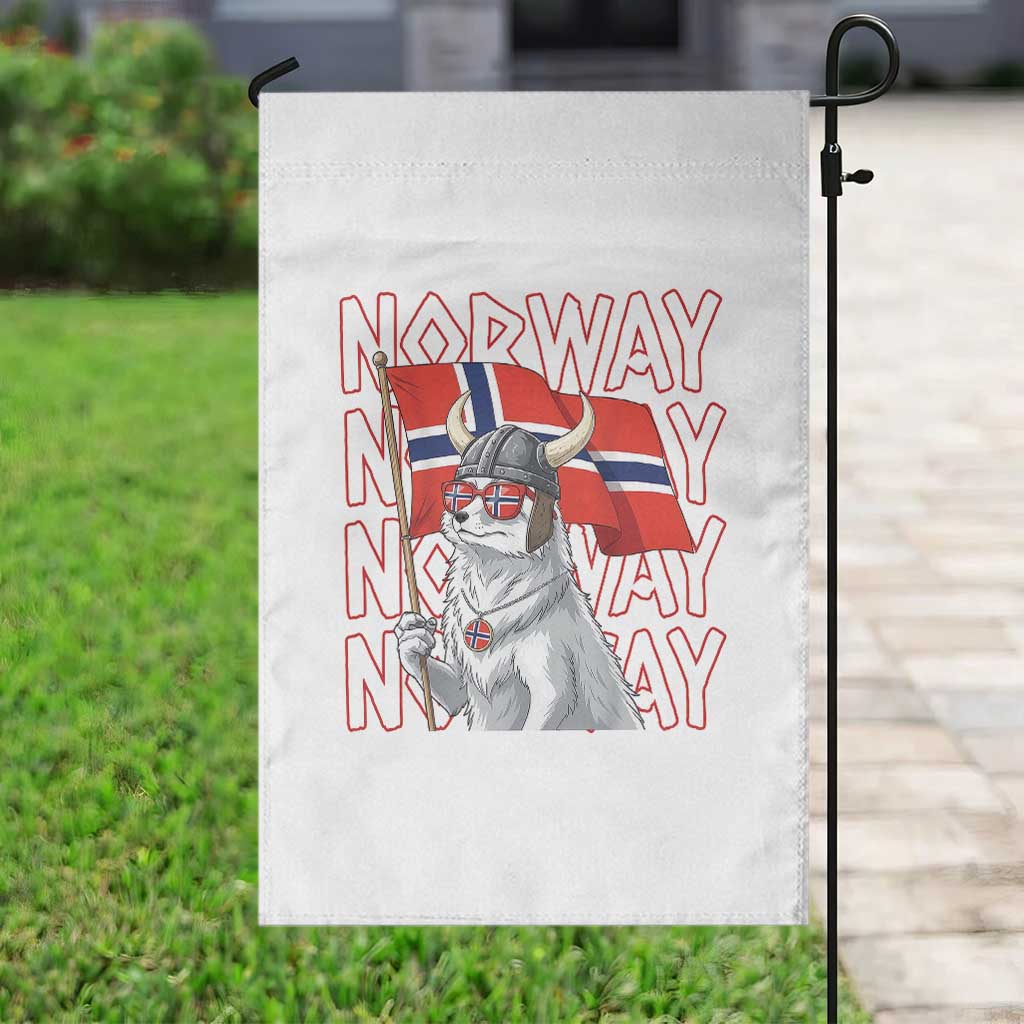 Norwegian Forest Cat Norway Flag Norge Pride Garden Flag