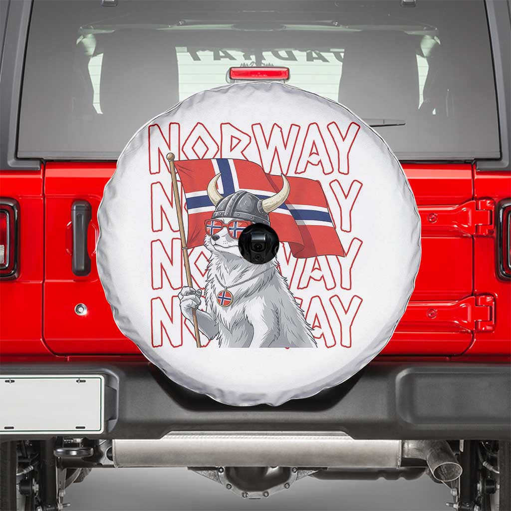 Norwegian Forest Cat Norway Flag Norge Pride Spare Tire Cover