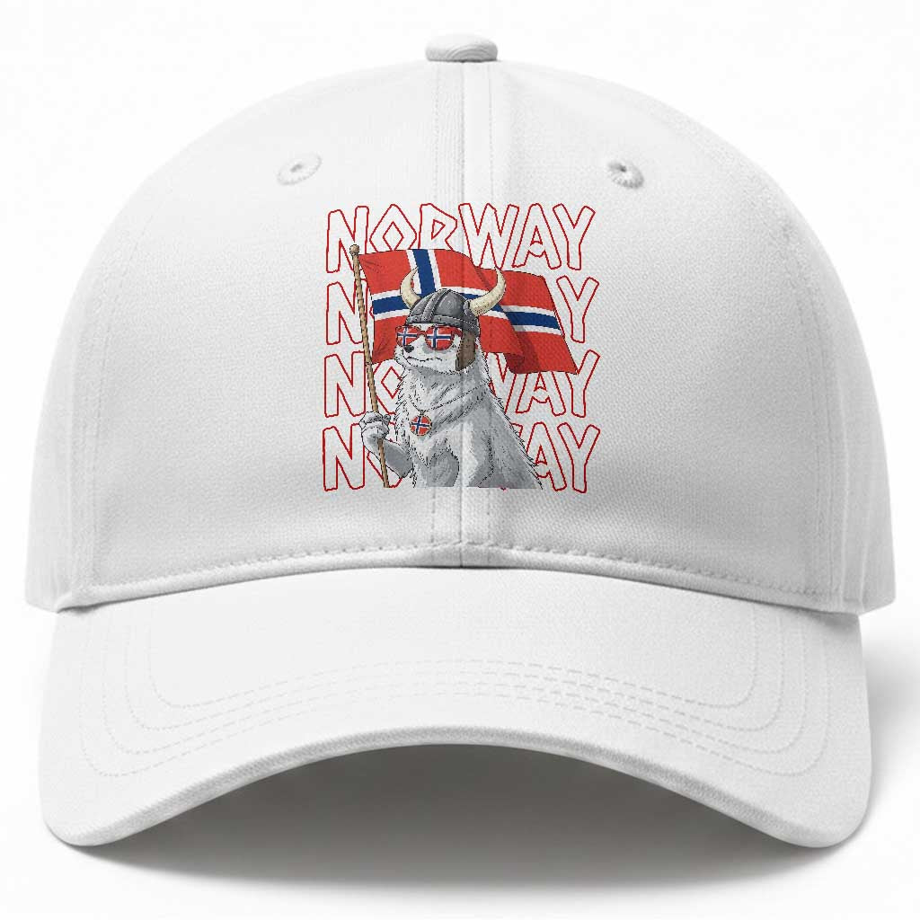 Norwegian Forest Cat Norway Flag Norge Pride Baseball Cap